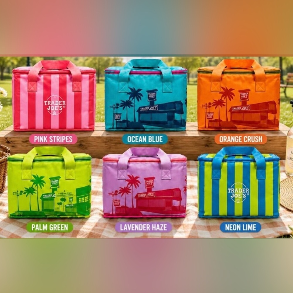 $20 EACH Trader Joe's Mini Insulated Tote NWT